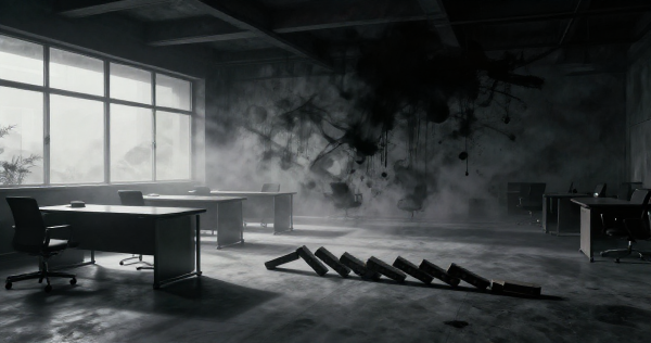 The Bankrupt Office: How Workspace Feng Shui Predicts Company Collapse Years Before Revenue Does